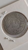 2 Franken 1860, Schweiz , Silber (WA3)