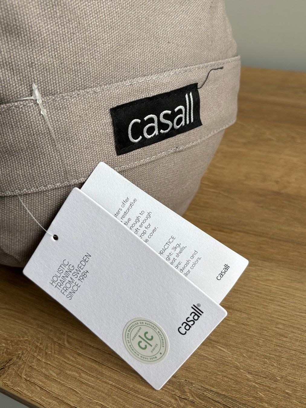 Cuscini: Casall Yoga Bolster, hellgrau - NEU – Nuovo e nell'imballaggio originale da Bern venduto da lolapennt 9