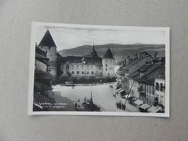 Carte Vevey VD Waadt Postauto Post 1925