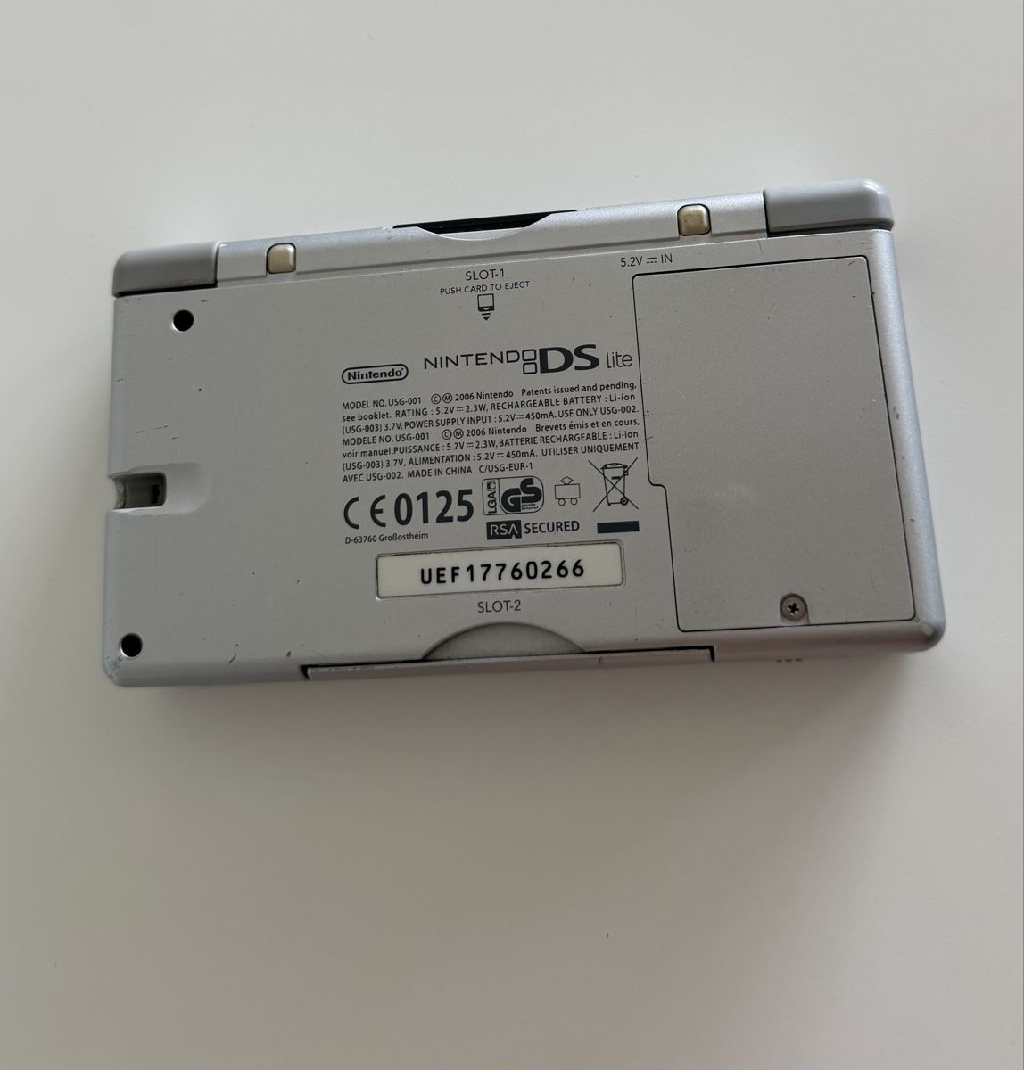 Nintendo Console: Nintendo DS Lite Silber Grau Konsole 2 Spiele – Usato da Füllinsdorf venduto da hae_gt9l 2