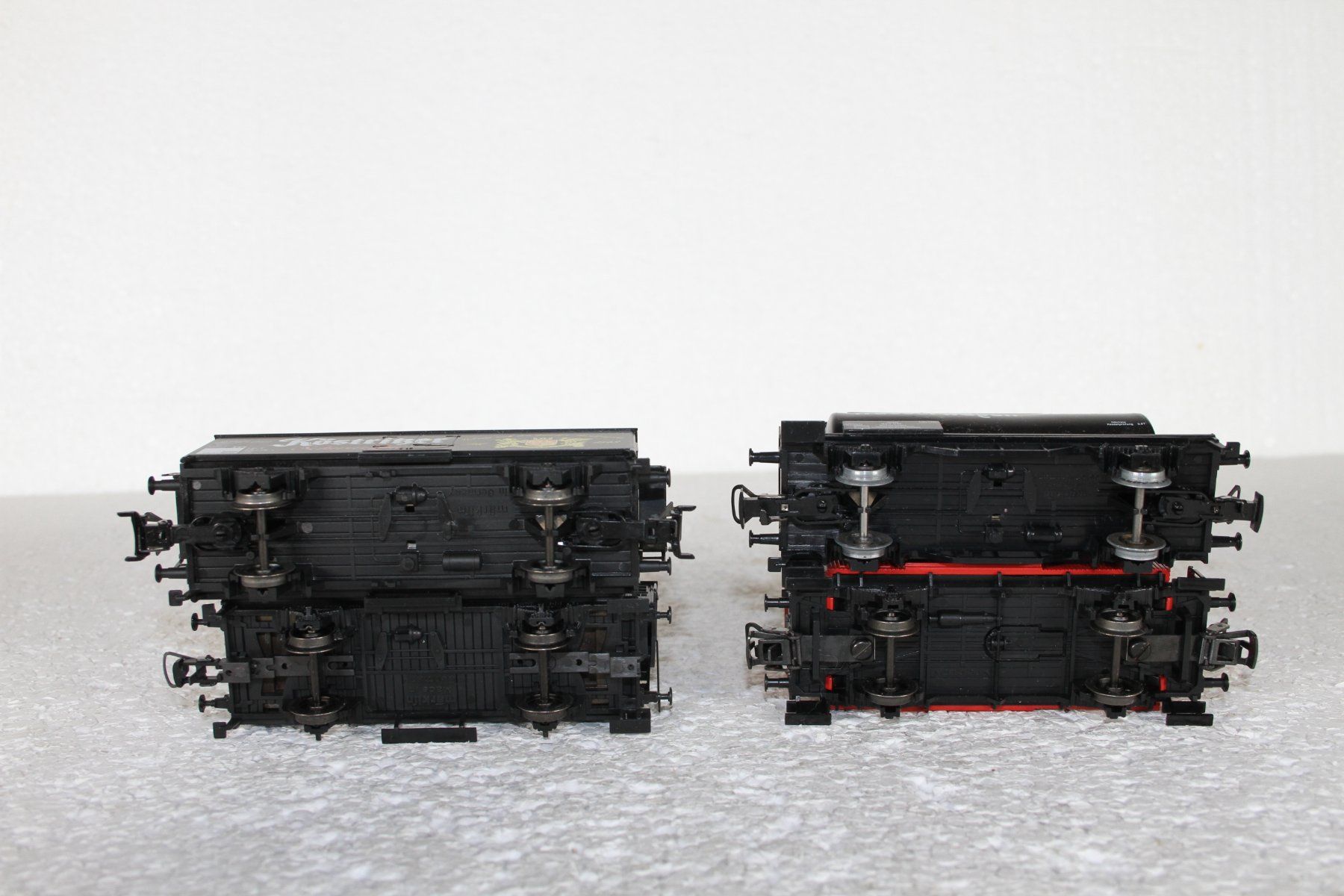 Märklin Modellini di ferrovie: 3x Märklin u. 1x Fleischmann AC Achsen – Usato da Triesen venduto da gleis8 5
