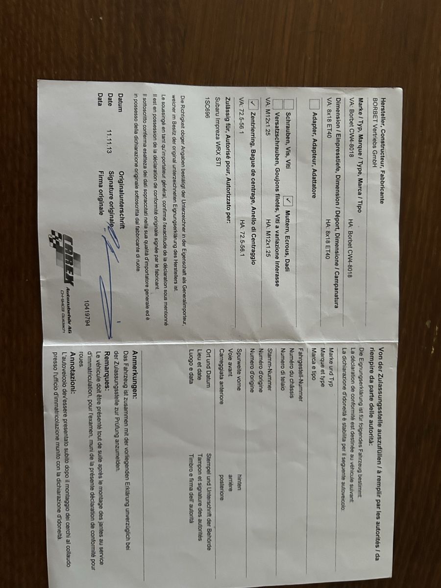 Felgen: Jantes  – Neu (gemäss Beschreibung) aus Neuchâtel von ma__72gj
