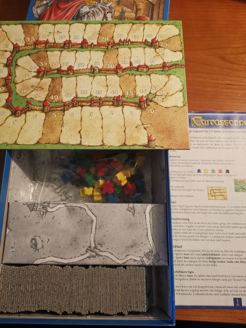Jeux: Gesellschaftsspiel Carcassonne  – D'occasion à Stans par ReVibeGoods 2