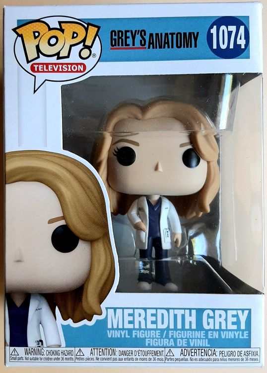 Funko pop] Figurine Grey's Anatomy Meredith Gray 1074 - Collection