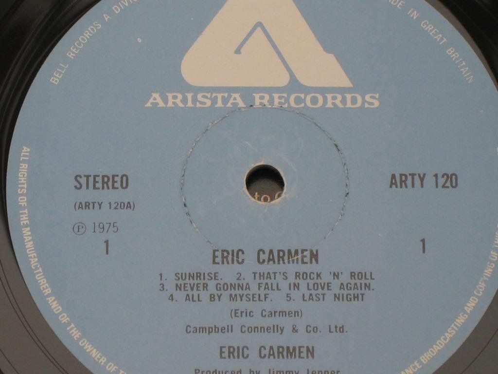 Dischi in vinile: LP - ERIC CARMEN – Usato da Steckborn venduto da Quo7 1