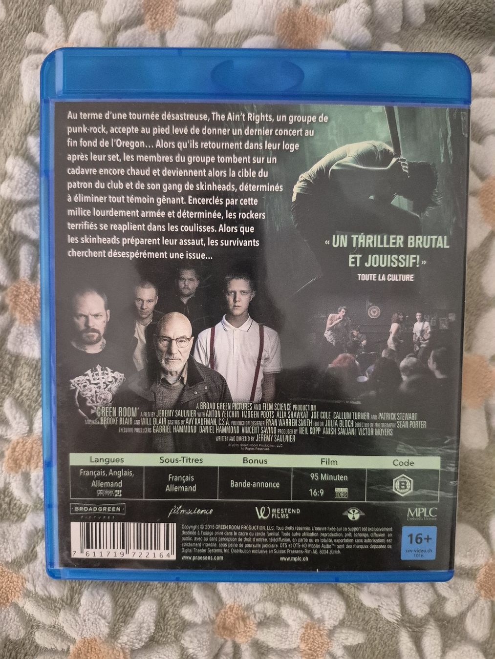 Tutti i DVDs: GREEN ROOM (FR/DE/EN) – Usato da Riaz venduto da Murielbhs 1