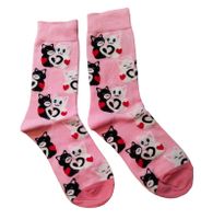Socken Katzen/Cats/Cats in love / Herzen / Hearts