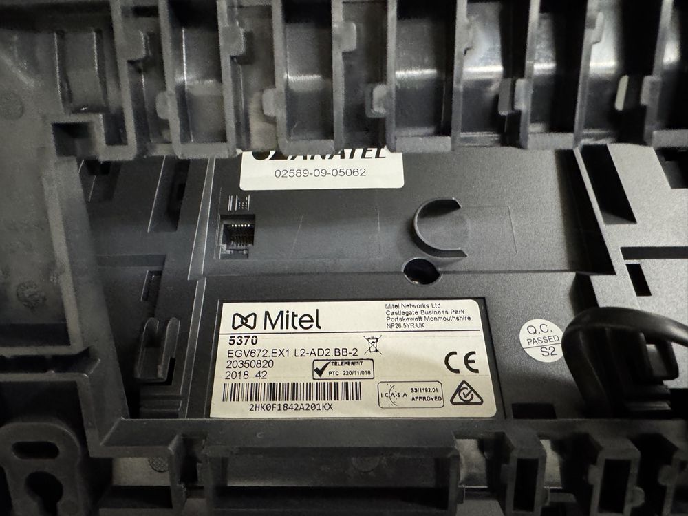 Mitel Aastra 5370 mit M530 Erweiterungstasten 2