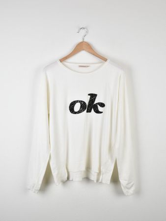 Esqualo Pullover Gr.S, weiss, 78% Viskose