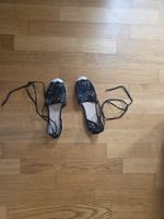 Valentino Espadrilles Spitze Schwarz Grösse 39 gebraucht 