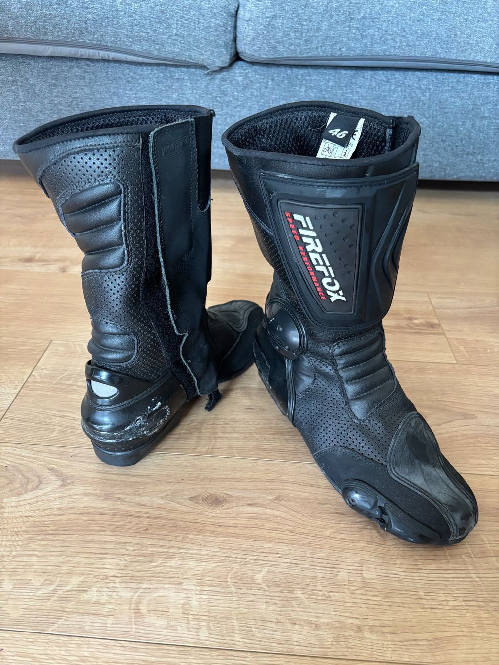 Scarpe da uomo: Firefox Speed Performance Motorrad-/Töffstiefel Gr. 46 – Usato da Zürich venduto da greg_richrd 1