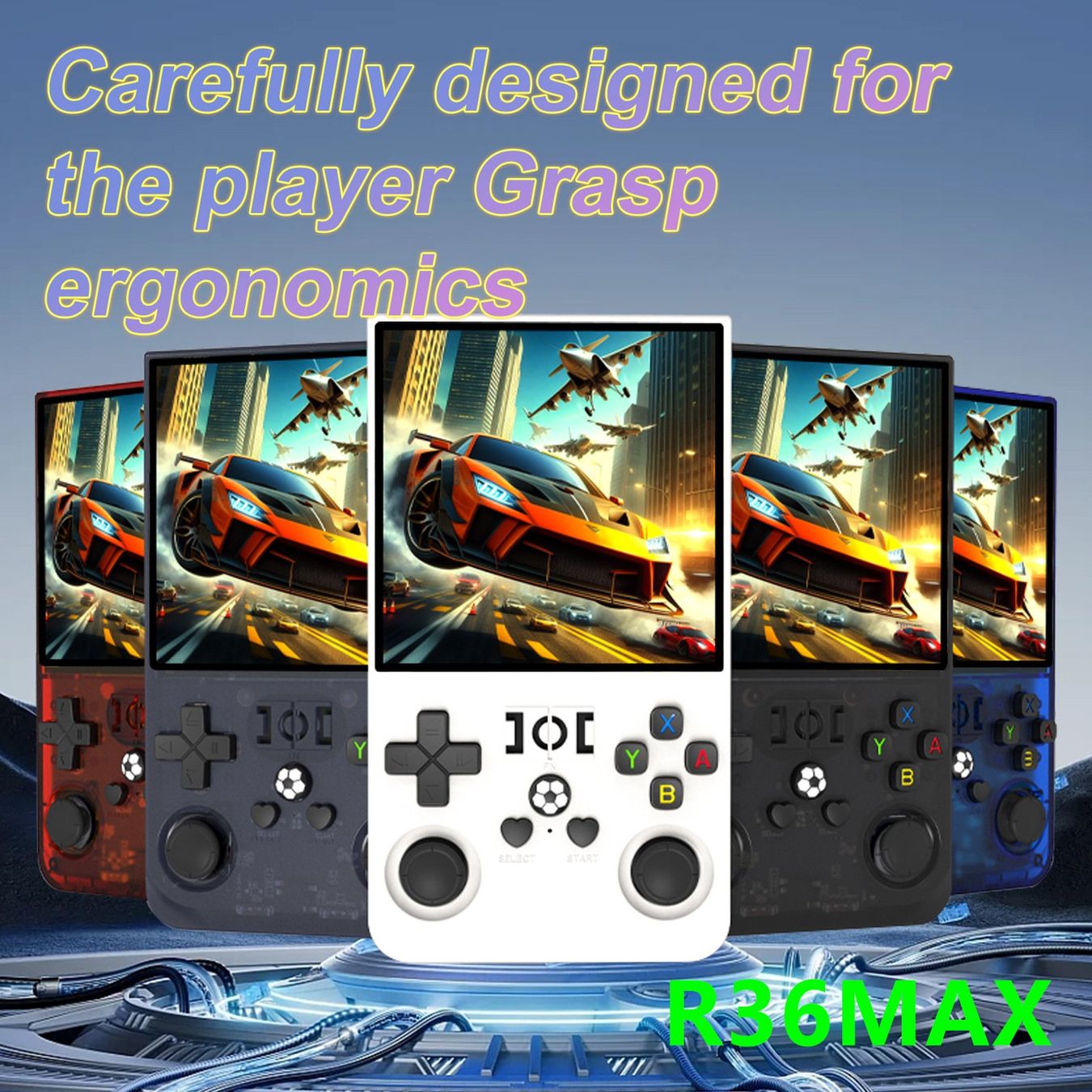 Console: Retro Handheld Konsole R36MAX 64GB Schwarz – Nuovo e nell'imballaggio originale da Rorschacherberg venduto da IRS-IT 4
