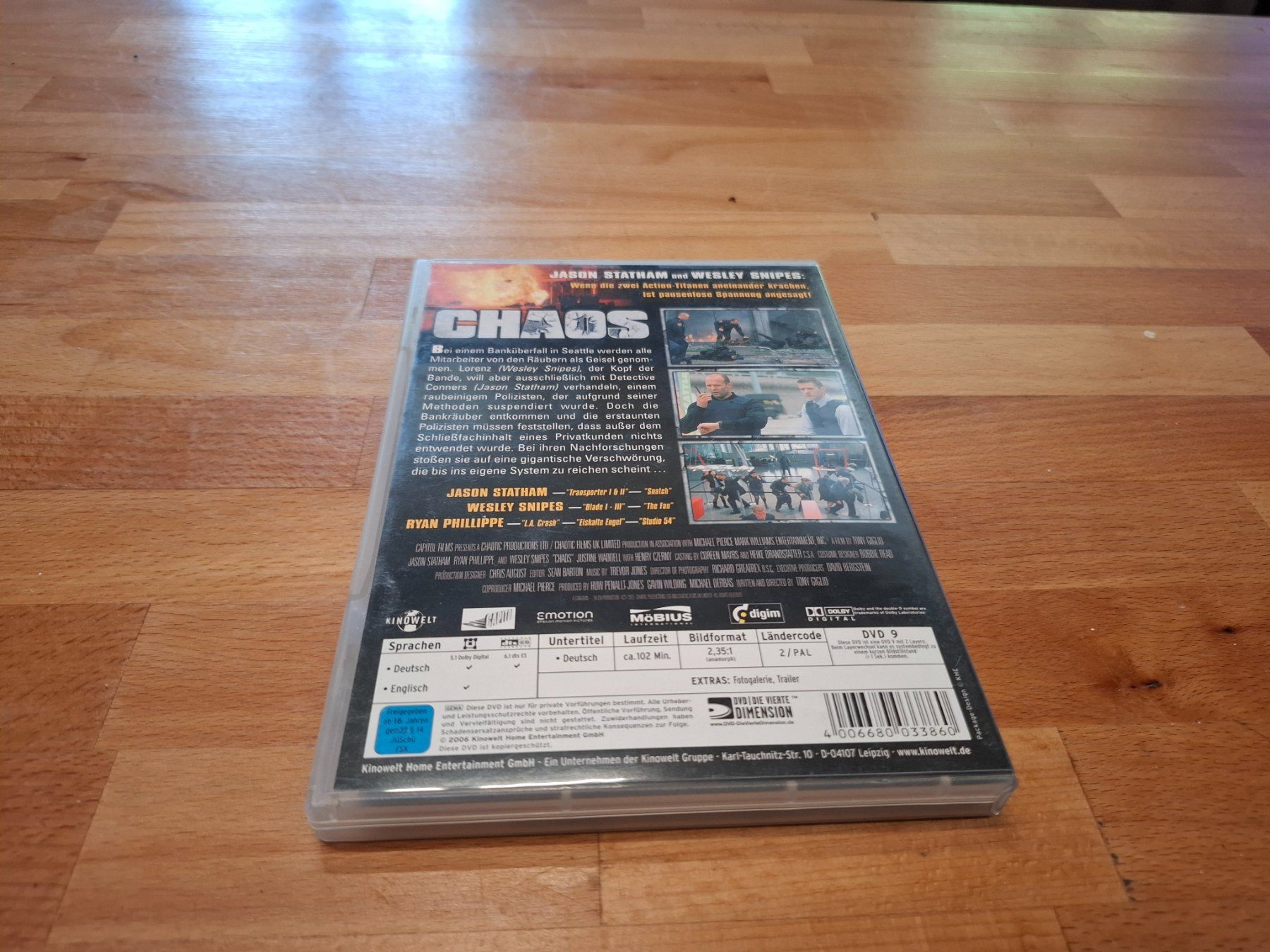 Tutti i DVDs: Chaos – Usato da Signau venduto da mw91 2