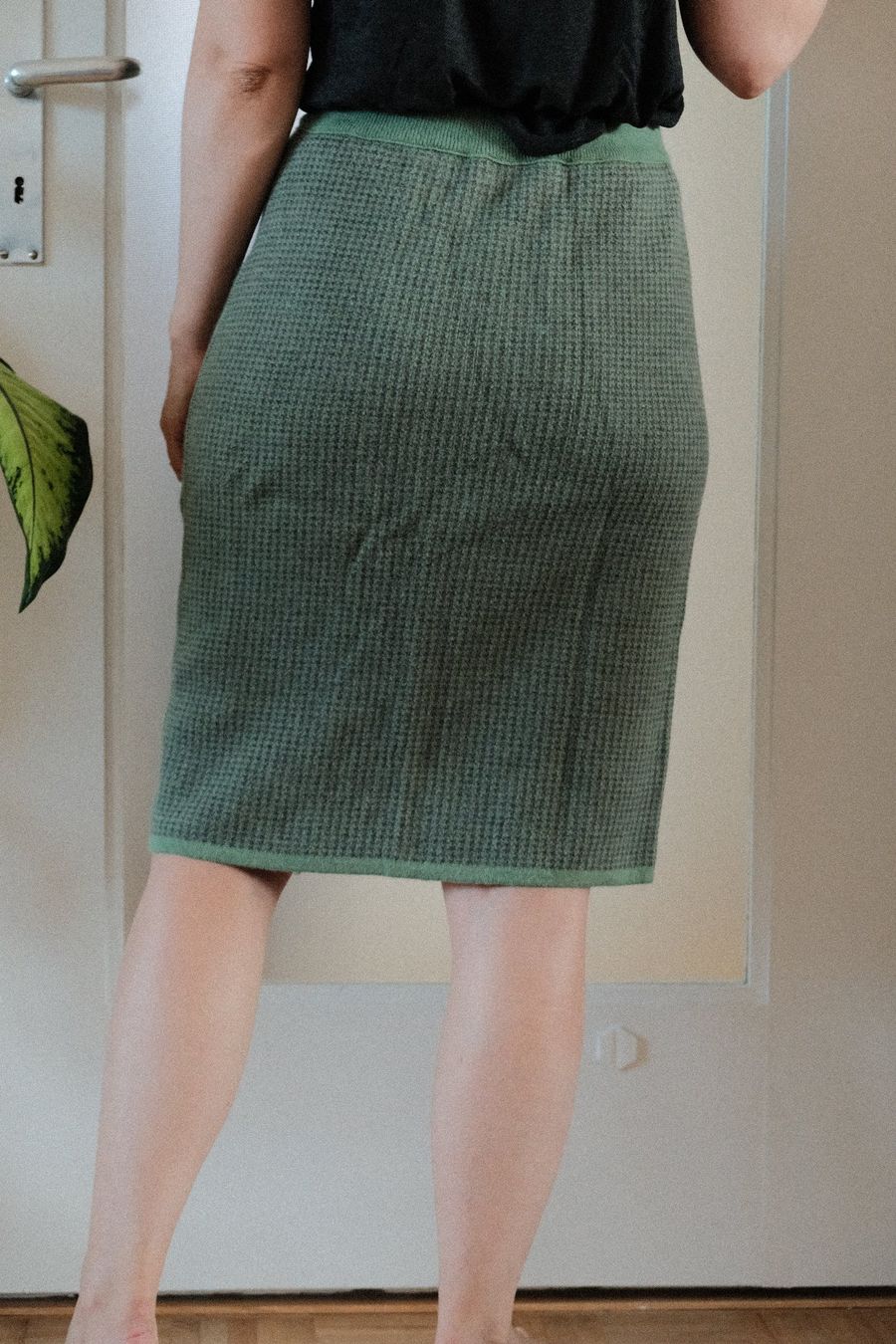Röcke: Strickrock Damen Grösse M grün gemustert – Gebraucht aus Winterthur von nat_x9qc 2