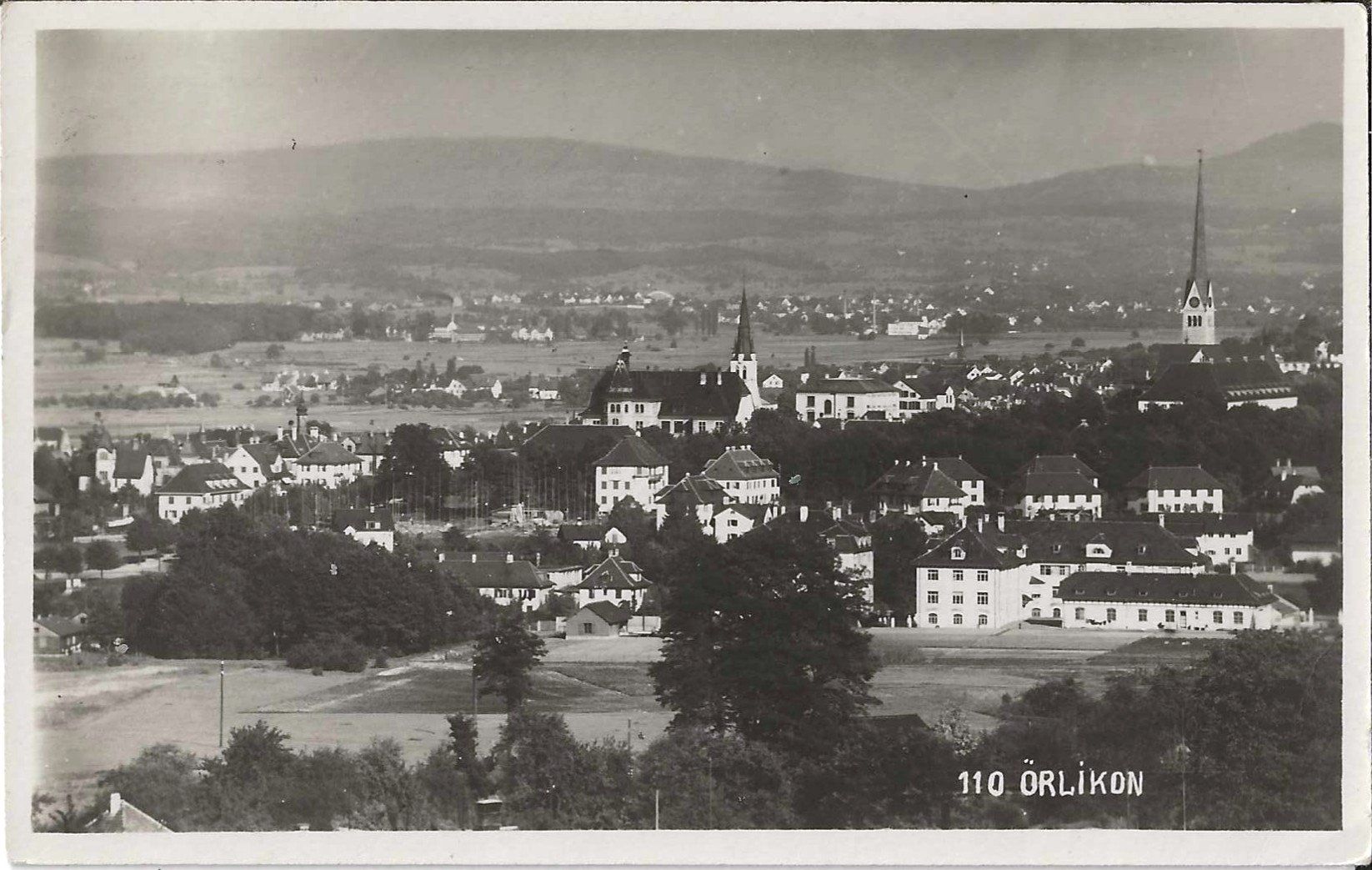Ansichtskarten: Karte Oerlikon 1926 – Gebraucht aus Zürich von Philacat11