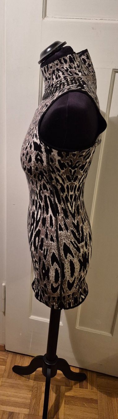 Roccobarocco Vestiti: Elegantes Mini-Kleid mit Leo-Muster, Grösse 36, ROCCOBAROCCO – Usato da Zürich venduto da Roberto040 2