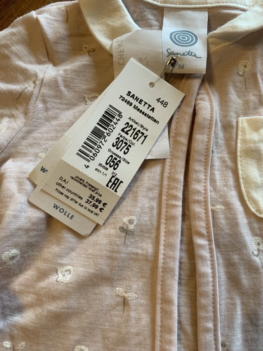 Giacche & Cappotti: Neu Sanetta Merino Jäckli gr. 56 – Nuovo e nell'imballaggio originale da Attelwil venduto da TaraLee 1