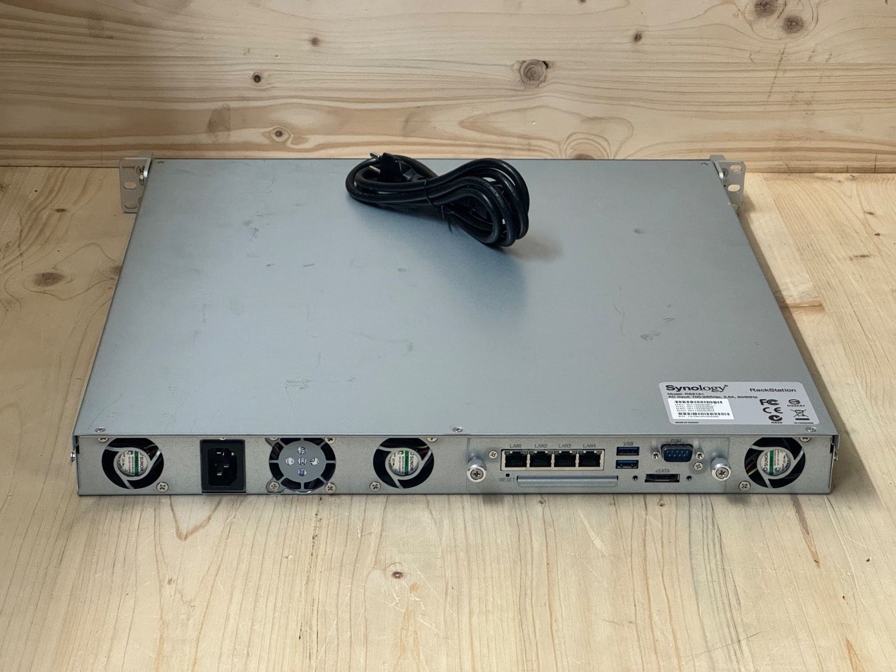 Synology Server: Synology RS814+ NAS gebraucht – Usato da Stachen venduto da ITHardware 2