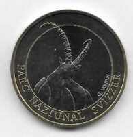 10 CHF GEDENKMÜNZE 2007 STEINBOCK
