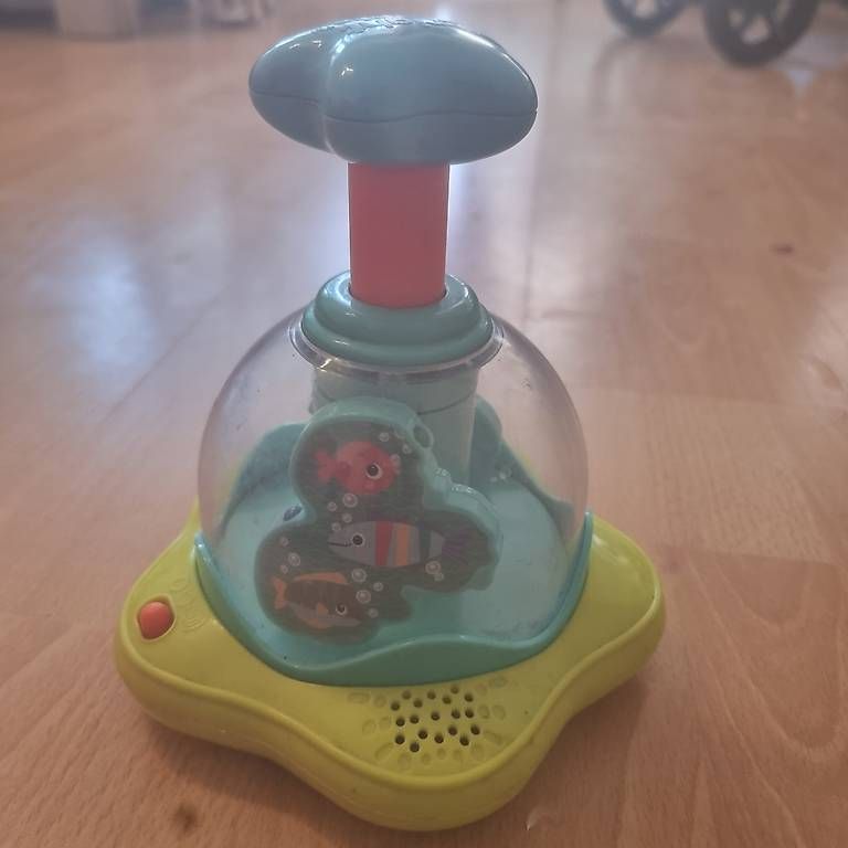 Giocattoli: Bright Starts Press & Glow Spinner Babyspielzeug – Usato da Bern venduto da DiLara2000