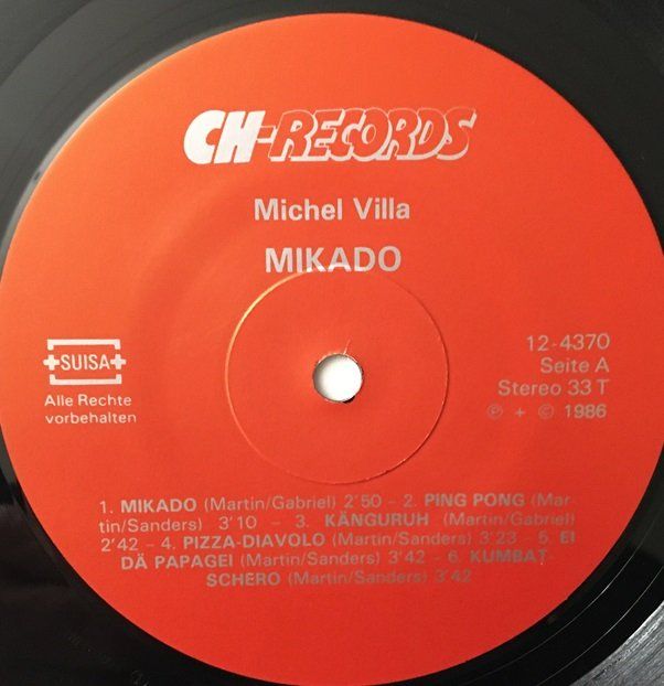 Dischi in vinile: Michel Villa - Mikado (LP) – Usato da Grüningen venduto da azulvinyl 2