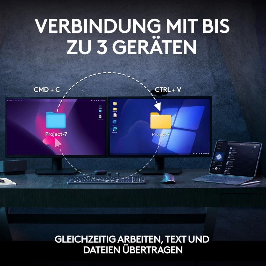 Logitech Tastiere: Logitech MX Keys S Combo Maus und Tastatur Set – Nuovo e nell'imballaggio originale da Wettingen venduto da Schabernack_sam 8
