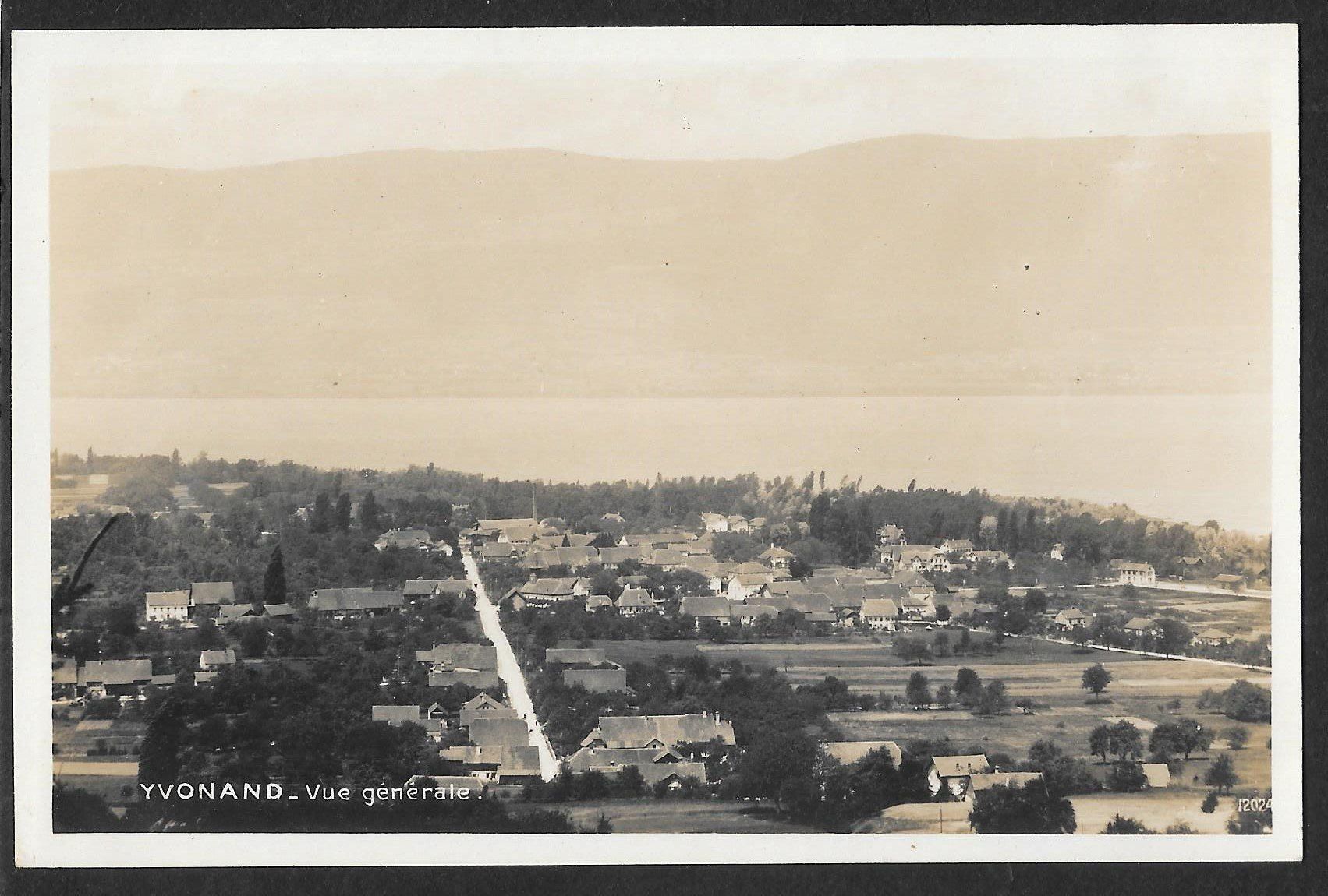 Cartes postales: Yvonand Vue générale – D'occasion à Olten par clotaldi