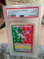1997 Pokémon Japan TOPSUN AERODACTYL Blue Back PSA6 EX-MT 