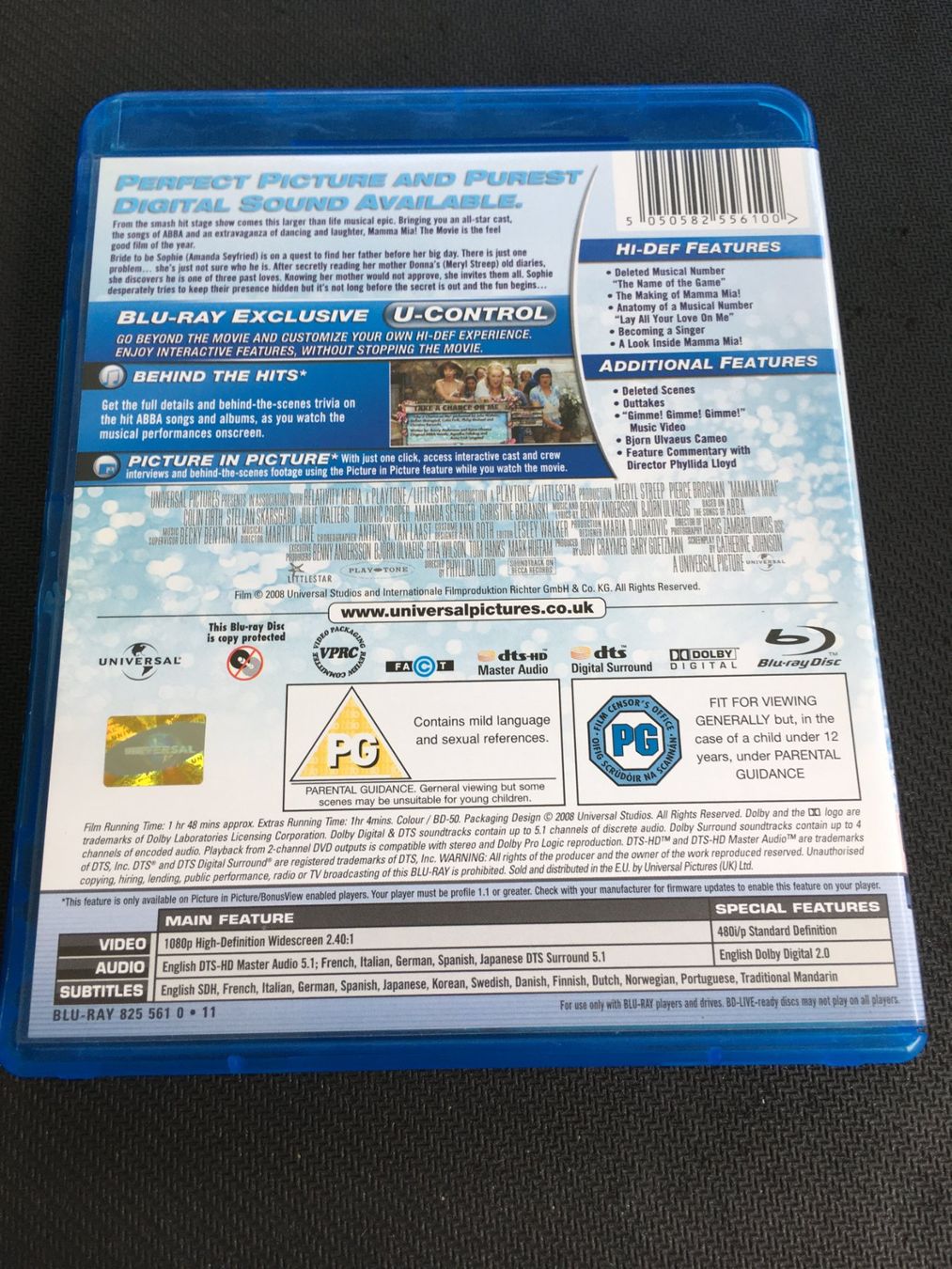 Tutti i DVDs: Mama Mia [Blu-ray] – Usato da St.Gallen venduto da MedienJoe 1
