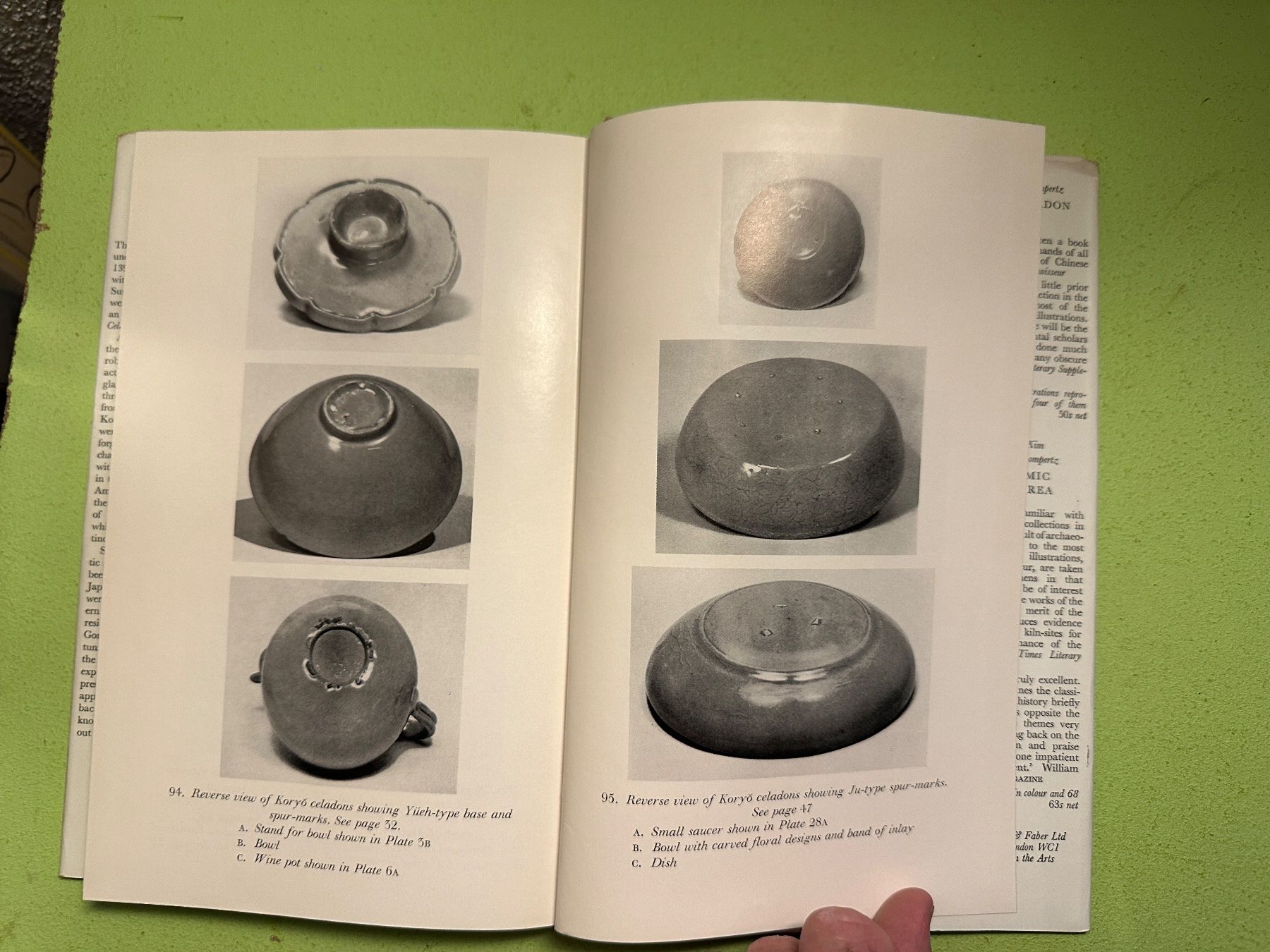 Libri: G. St. G. M. Gompertz: Korean Celadon – Usato da Zürich venduto da allp 9