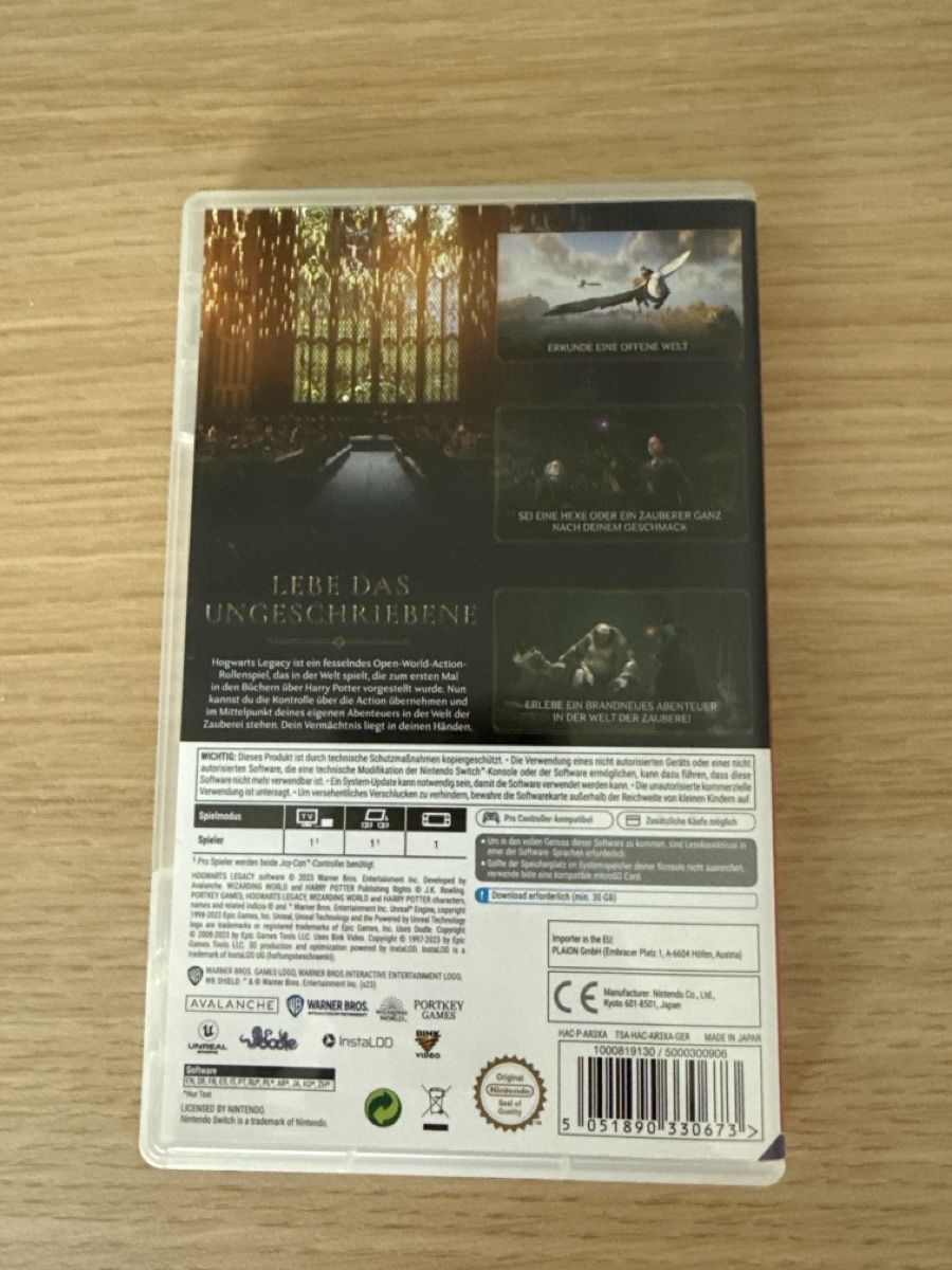 Nintendo Spiele: Hogwarts Legacy Nintendo Switch Spiel – Gebraucht aus Steinach von Giusep7 2