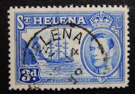St. Helena British Kat. 102 gest. 1938 Kat. 70 Euro