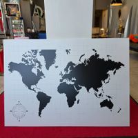 IKEA B.V. 1999 Mölltorp World Map Bild Weltkarte Vintage