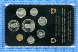 CHF-Münzsatz 1979 (schwarz) stgl Jahrgangssatz