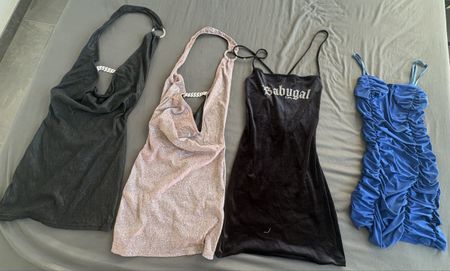 Set di 7 vestiti corti da donna taglia S