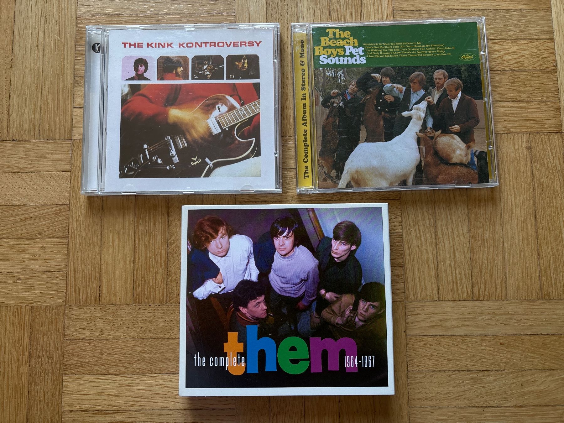 CD: The Kinks, Monkees, The Beach Boys & Them mit Van Morrison – Usato da Wabern venduto da fingersinfactories 1