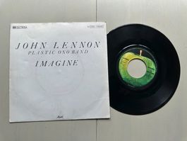 JOHN LENNON BEATLES YOKO ONO tolle Single Kult Imagine