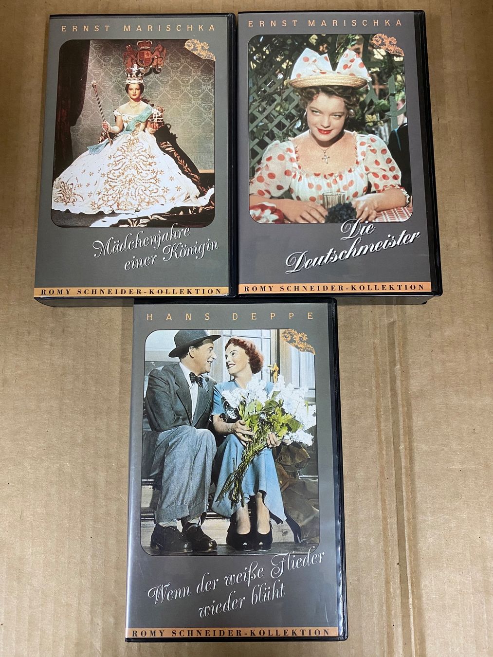 Tutti i VHS: Romy Schneider Set 3 Filme (VHS) – Usato da Eschlikon TG venduto da ArtRec
