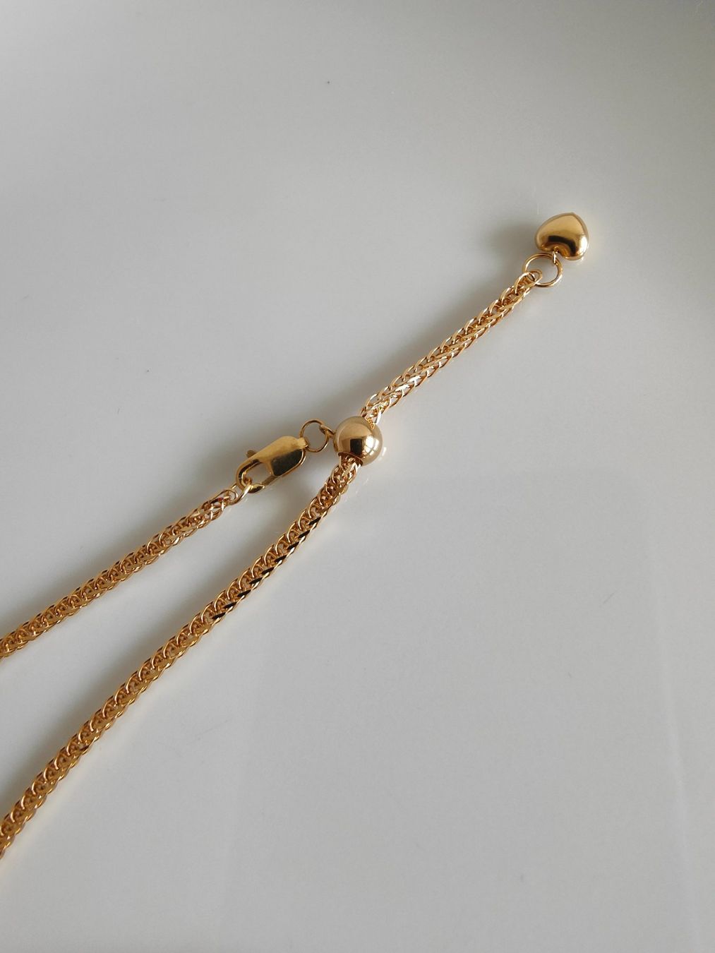 Ketten: Halskette, 18k Gold, ca. 86cm – Gebraucht aus Rümlang von 21f 2