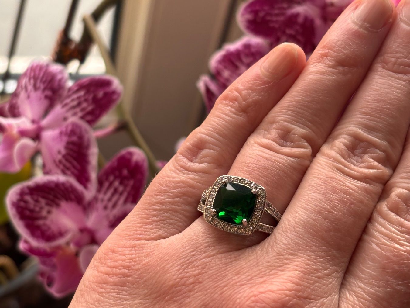 Anelli: Bague élégante émeraude ✨ – Nuovo (secondo la descrizione) da Lausanne venduto da mel2dreams 7