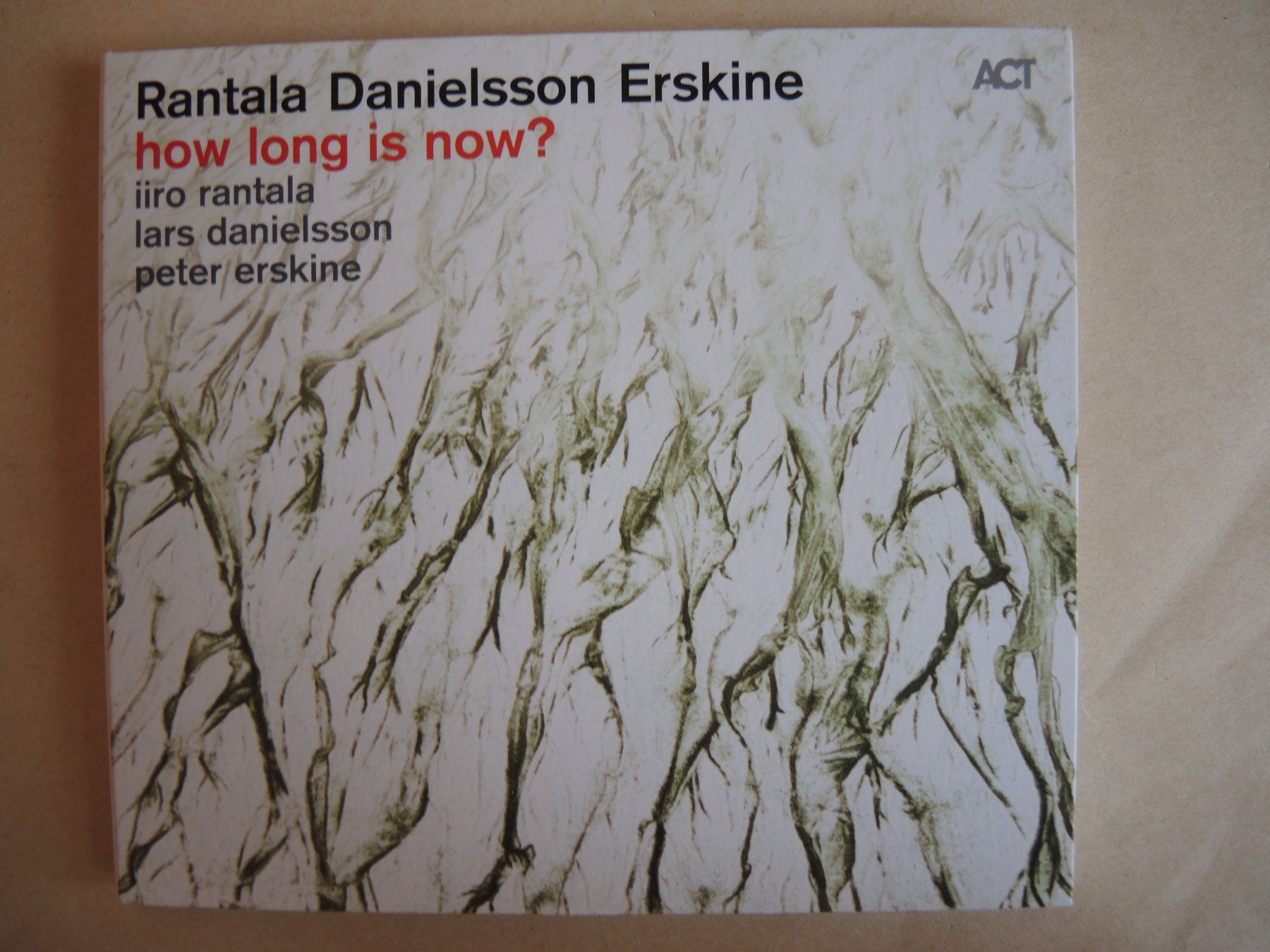 CD: RANTALA DANIELSSON ERSKINE CD how long is now? ACT – Usato da Rorschach venduto da maeck8