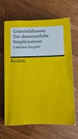 Der abenteuerliche Simplicissimus - Grimmelshausen - Reclam