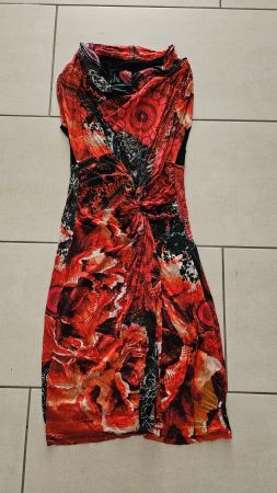 Desigual Kleid, Grösse M, rot-schwarz