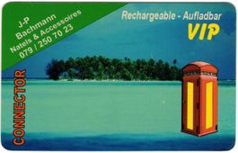 CONNECTOR - seltene, ungebrauchte VIP Prepaid Telefonkarte