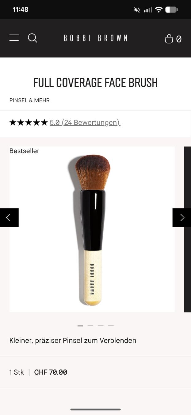 Bobbi Brown Make-up: Bobbi Brown Full Coverage Face Brush – Usato da Zürich venduto da oschance 5