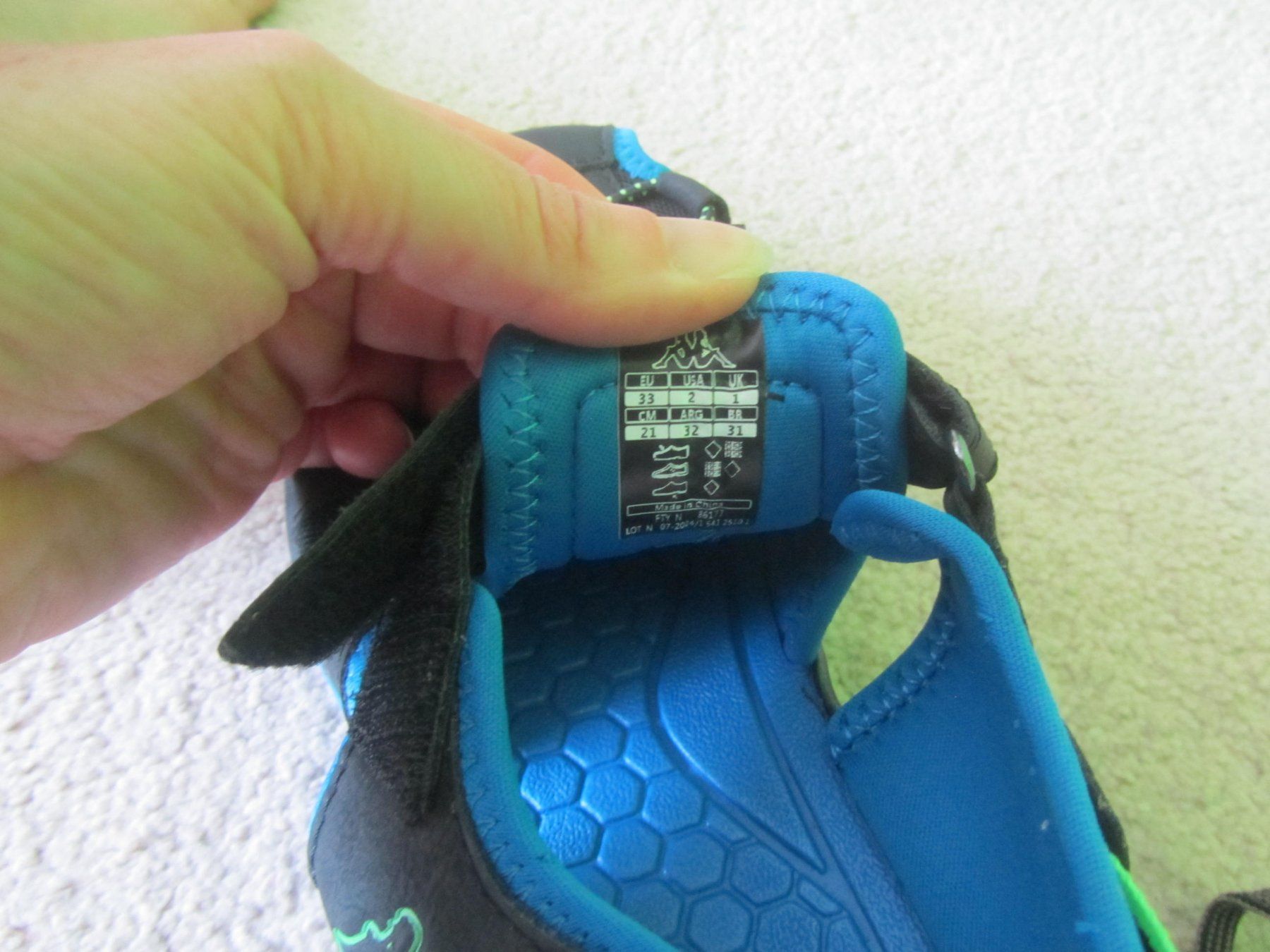 Kappa Scarpe per ragazzi: Sandalen Kinder – Usato da Amriswil venduto da canadiangoose 4
