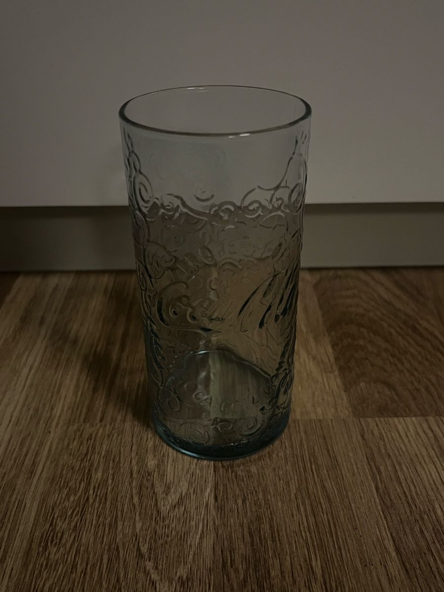 Coca-Cola Bicchieri: Coca-Cola Glas Arc Reliefmuster transparent – Nuovo e nell'imballaggio originale da Pfäffikon ZH venduto da Batgirl78