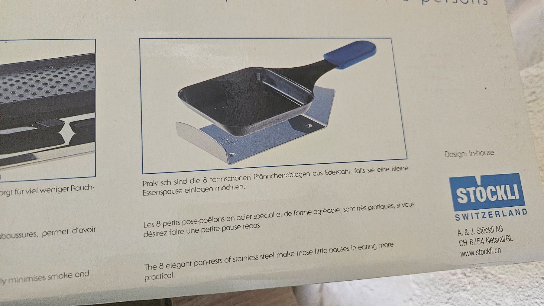 Stöckli Elettrodomestici da cucina: Macchina raclette x8pp Stockli – Usato da Melano venduto da H-Sara 2