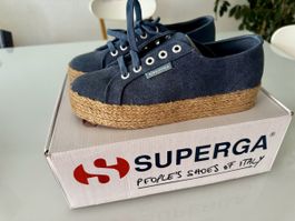 Baskets Superga bleues