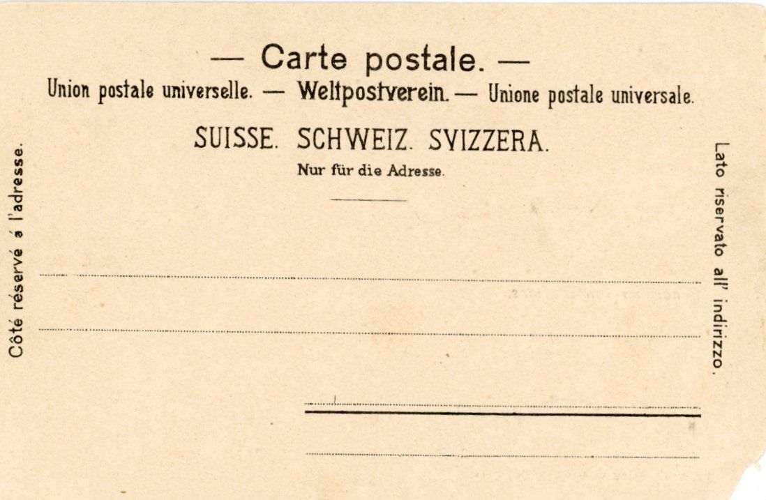 Cartoline postali: Klosters   GR  -   Panorama       ca. 1900 – Usato da Brig venduto da Valcards54 1